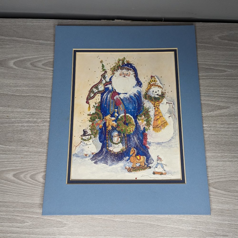 Grandfather Frost Matted Print